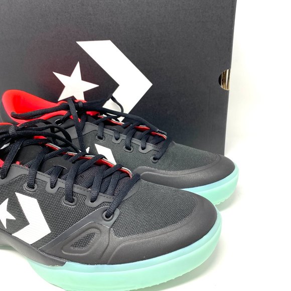 Converse Sneaker Men's Size 13 167938C G4 OX Black Mesh Basketball Shoes - Picture 8 of 11